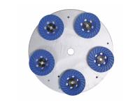 Диск со спиральными алмазными головками