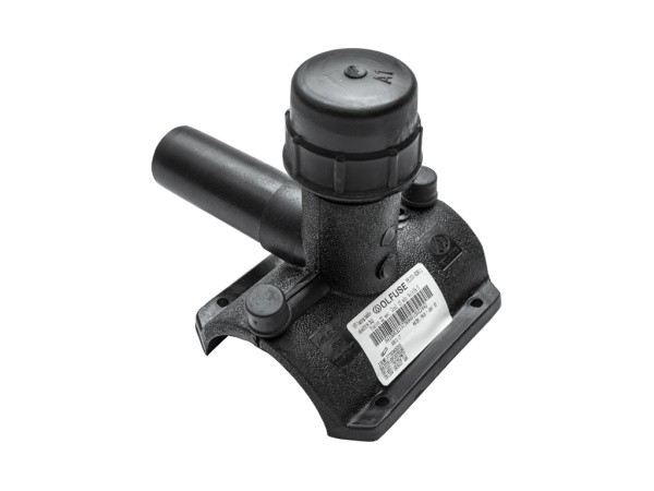 Седелка электросварная с фрезой PN16 SDR11 PE100 D63X32 Седелка электросварная с фрезой PN16 SDR11 PE100 D63X32