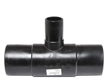 ТРОЙНИК ЛИТОЙ ПЕРЕХОДНОЙ ДЛИННЫЙ 90° T PE100 PN16 D75X63 ТРОЙНИК ЛИТОЙ ПЕРЕХОДНОЙ ДЛИННЫЙ 90° T PE100 PN16 D75X63